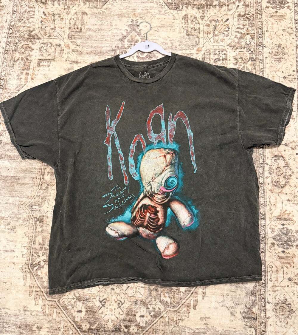 Korn The Serenity of Suffering Graphic T-Shirt Size XXL
